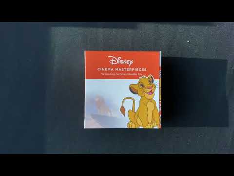 Disney Cinema Masterpieces - The Lion King 3oz Silver Coin