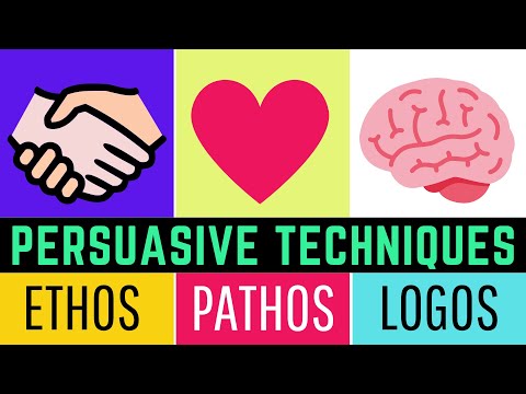 Persuasive Techniques | Pathos, Ethos & Logos for Students and Teachers