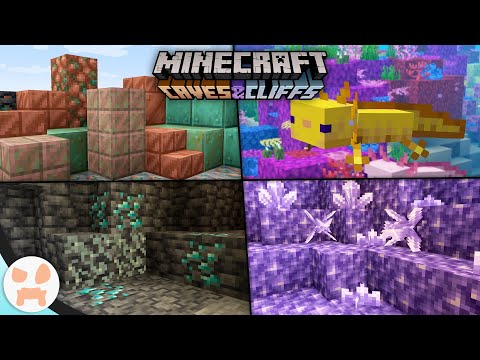 Everything in the Minecraft 1.17 Caves and Cliffs Update!