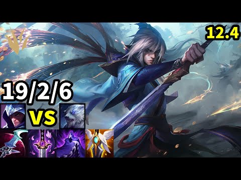 Talon Jungle vs Volibear - KR Challenger | Patch 12.4