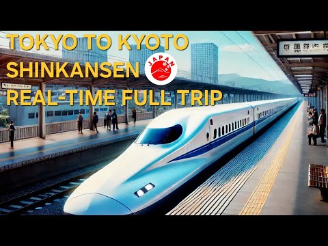 "Tokyo to Kyoto Shinkansen: Full Real-Time POV Journey on Japan's Bullet Train"