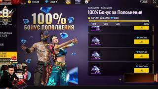 ELMAS ETKIINLIYI GELDI  FREE FIRE #freefire