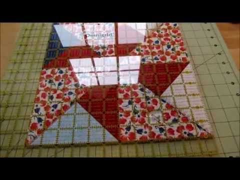 Squaring a 12" quilt block
