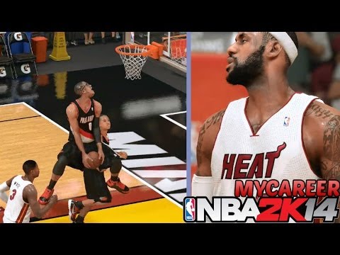 PS4 NBA 2K14 MyCAREER Athletic PG!: Lebron Ain't Bigger Than Me! Too Clutch!