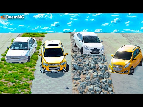GM MASHINALARINI EXTREMAL TOG’ YO'LI VA MUZ BALCHIQDA TEST QILAMIZ! BEAMNG.DRIVE
