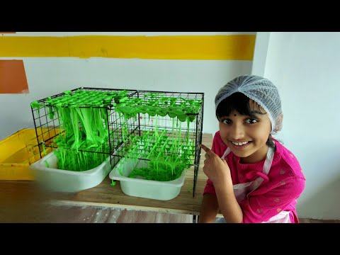 Fun with slime 😍||How to make Slime🌈||#v5familyshow