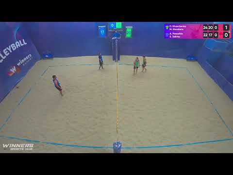09:55 D.Kharchenko / M.Horobets - A.Pasazhin / S.Zalizko | Winners Beach Volleyball