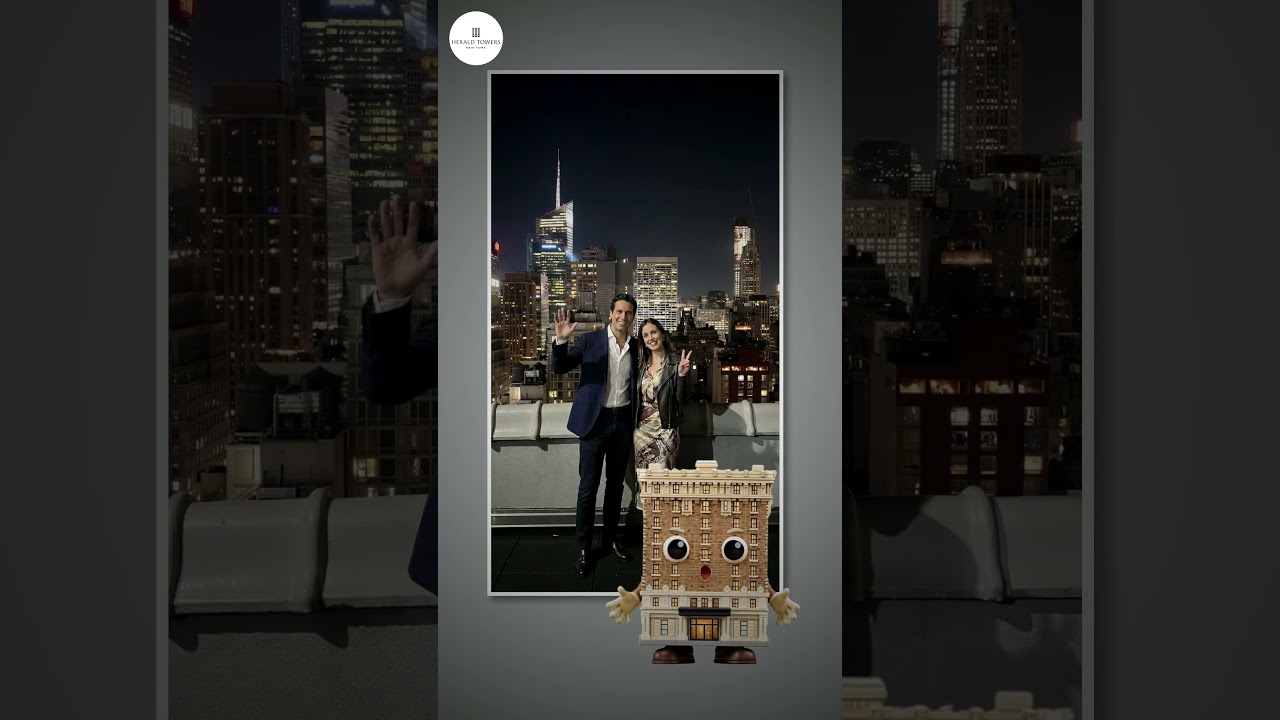 Herald Towers Empire State Building View Rooftop Video Cover