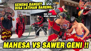 Download lagu SAWER GENI VS MAHESA !! Latihan seru banget bareng paguyuban WPN mp3