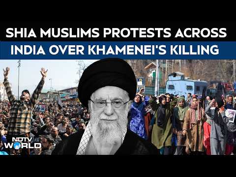 Khamenei News | Shia Muslims Protest Across India Over Killing Of Iran's Khamenei In Airstrikes