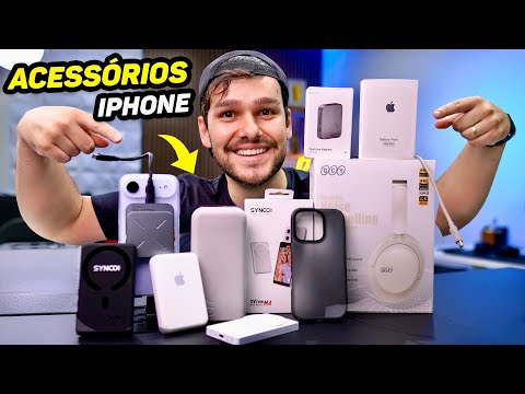 I bought new accessories for my iPhone.