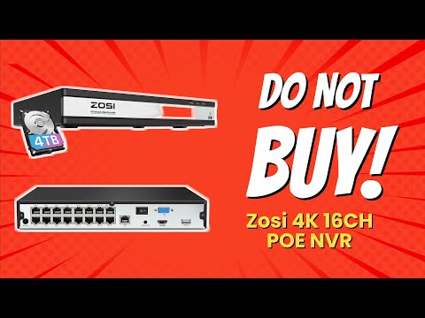 ZOSI 4K NVR Review 🚫 | 10 Reasons NOT to Buy!