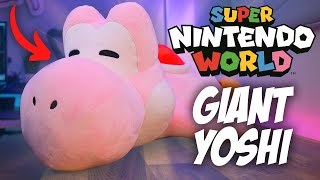 Massive Sleeping Yoshi Plush from Epic Universe – Super Nintendo World Merch Review