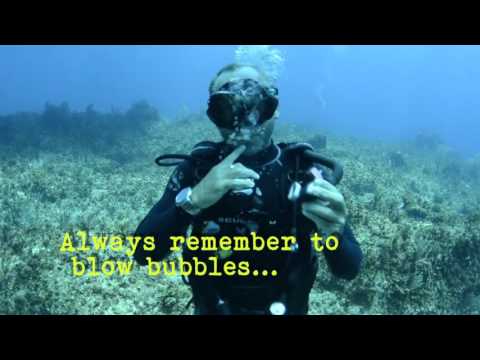 SCUBA Diving Skills-Oral Inflation