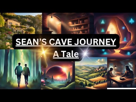 Aliens In Italy:  Sean's Cave Journey,  Short Positive Tale