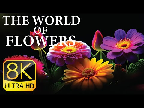 The Most Beautiful Flowers Collection 8K ULTRA HD HDR 60FPS DEMO
