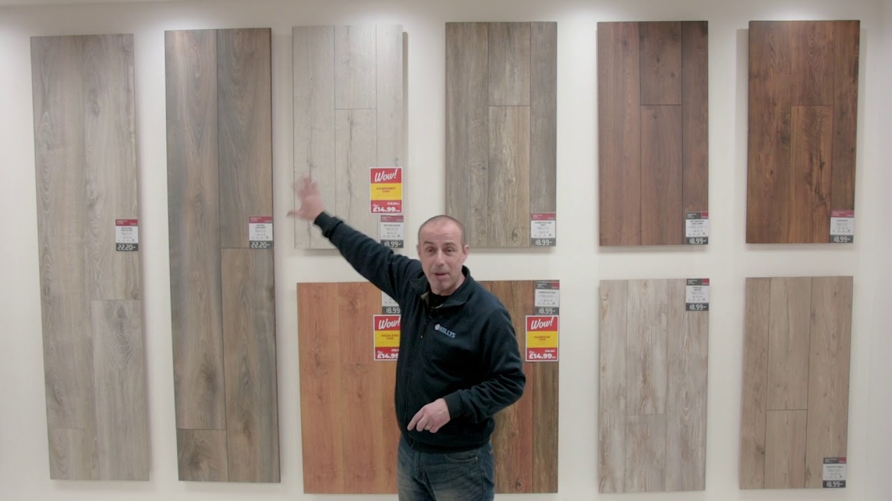Watch video Tips for Choosing a Laminate Floor with Shane at Kellys, Warrenpoint Now Tips for Choosing a Laminate Floor with Shane at Kellys, Warrenpoint