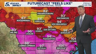 Temperatures to cool down Friday | KENS 5 Weather Impact Forecast