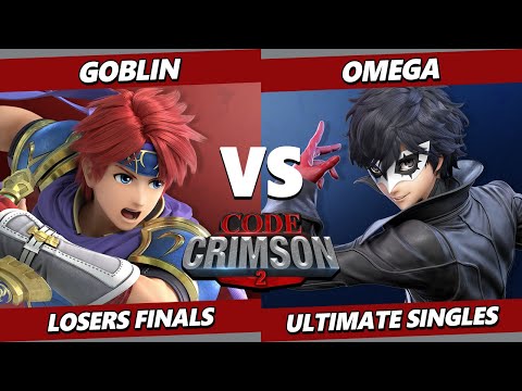 Code Crimson 2 Losers Finals - Goblin (Roy) Vs. Omega (Joker) Smash Ultimate - SSBU