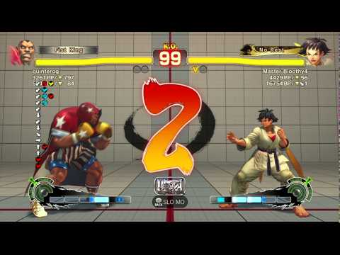 USFIV~ Makoto (Master Bloothy4) vs.  Balrog (quinterog) HD