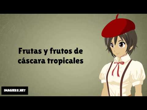 Pronounce Spanish = Frutas y frutos de cáscara tro