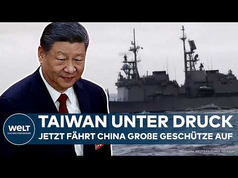 TAIWAN: China erhöht den Druck auf Taipeh! Jetzt fährt Peking die großen Geschütze auf