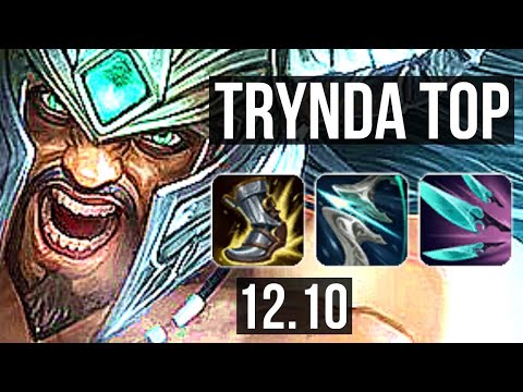 TRYNDAMERE vs ZILEAN (TOP) | 7 solo kills, 400+ games, 900K mastery | NA Diamond | 12.10