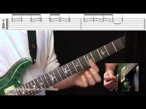 15 Learn Electric Guitar "Slides Exercises" - Rock Guitar Lesson