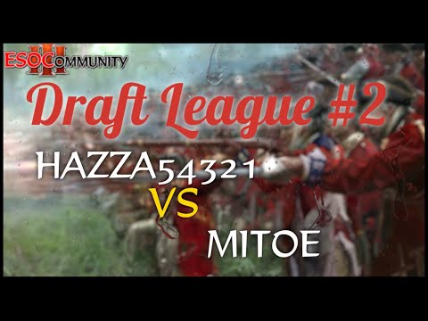 [AoE3:DE] Mitoe vs Hazza54321 ⚔️ $250 ESOC Draft League #2 - Definitive Edition