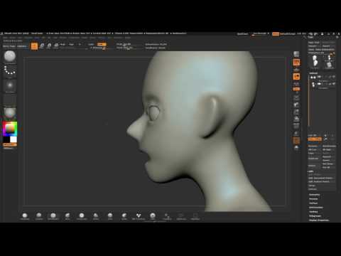 ZBrushCore - Steve James - Part 2 Eyes