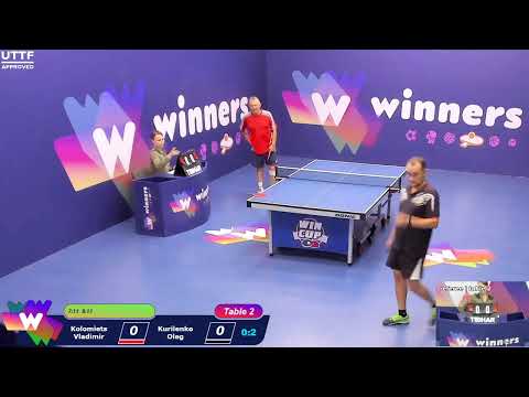 WINners CUP table 2  17.09  Kolomiets Vladimir - Kurilenko Oleg 14:00