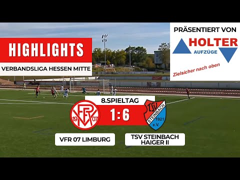 VfR 07 Limburg - TSV Steinbach Haiger II 1:6 | Verbandsliga Hessen Mitte | 8.Spieltag