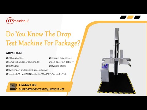 Two wings Packaging drop testing machine, drop tester