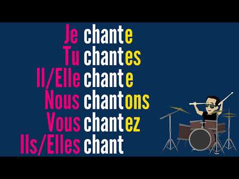 Mots d'action en -ER (The French ER Verbs Song) #rockyourclass #etienne #educorock