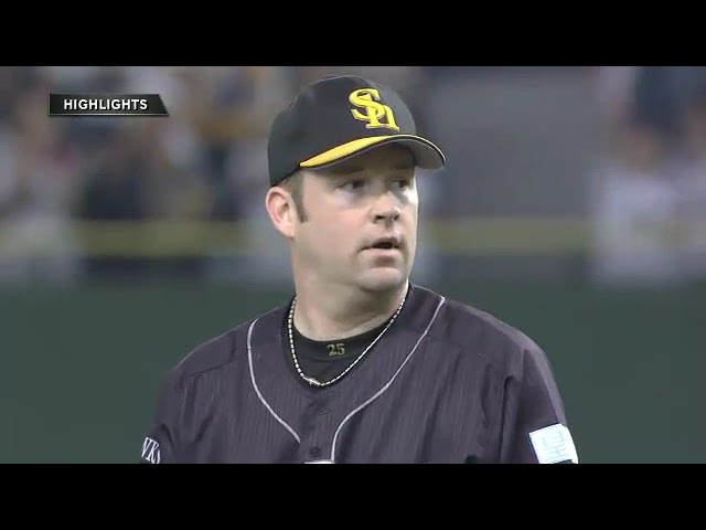 6月25日 北海道日本ハムファイターズ 対 福岡ソフトバンクホークス ハイライト