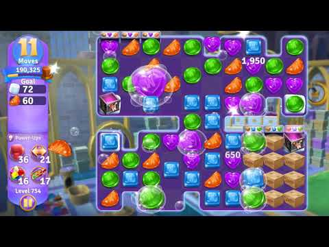 Wonka's World of Candy Level 754 NO BOOSTERS - A S GAMING ✔