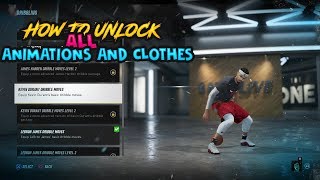 HOW TO UNLOCK ALL ANIMATIONS AND CLOTHES IN NBALIVE19 DEMO BECOME A DEMI GOD!