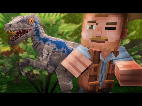 Raptor Squad on the Loose in Jurassic World Minecraft!