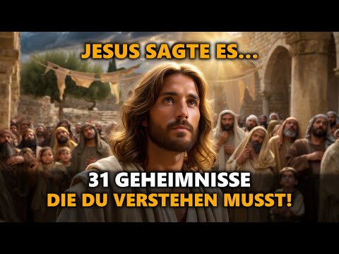 WAS JESUS WIRKLICH SAGTE? — 31 TIEFE ANWEISUNGEN, DIE DU VERSTEHEN MUSST! ✝️🔥