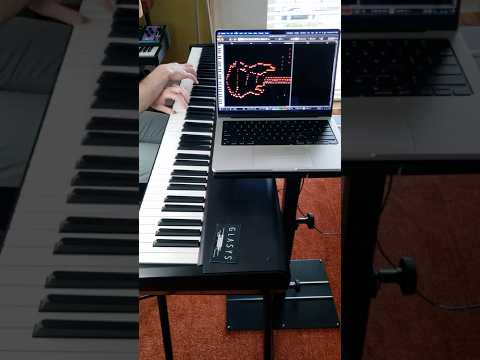 Drawing a Guitar in MIDI - Live!