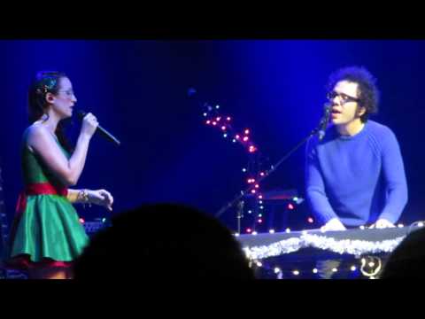 Ingrid Michaelson - "Over You" Feat Great Big World - Holiday Hop 12/10/2014 Webster Hall