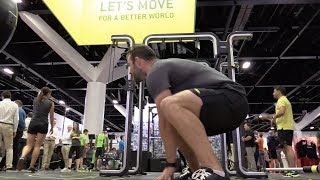 'Technogym Omnia' functional training equipment demo