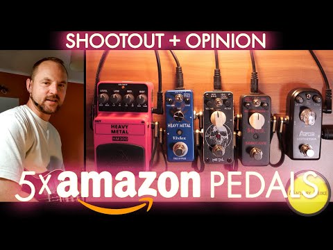 heavy metal mini pedal- sparkle blue image 6