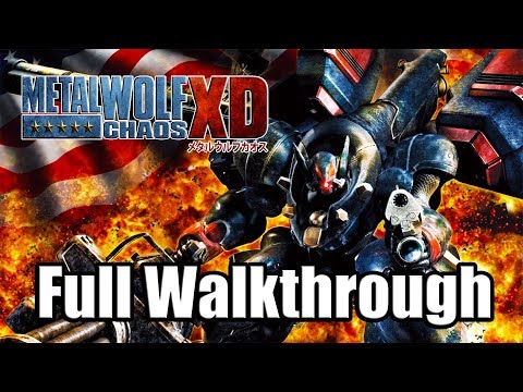Metal Wolf Chaos XD [PS4 PRO] Gameplay - Full Walkthrough with ENDING (No Commentary)