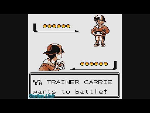 CAPS VS CARRIE in House Trainer of Viridian City (Mystery Gift) of Pokemon Crystal - Darien Link