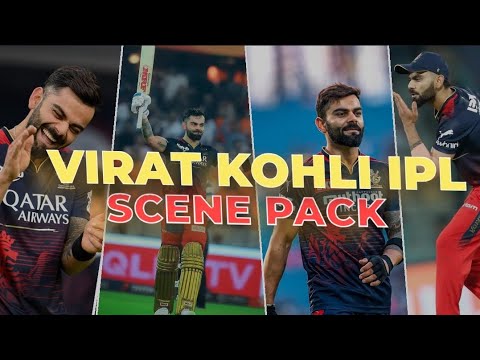 Virat Kohli Ipl Clips For Editing 🔥 | Virat Kohli Scene Pack Hd | IPL Clips | CricK News