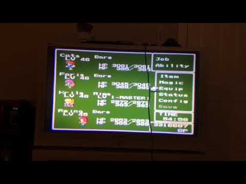 All Classes Mastered - Final Fantasy 5 (FF Anthology)