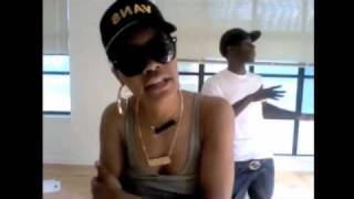 Chris Brown and Teyana Taylor Freestyle