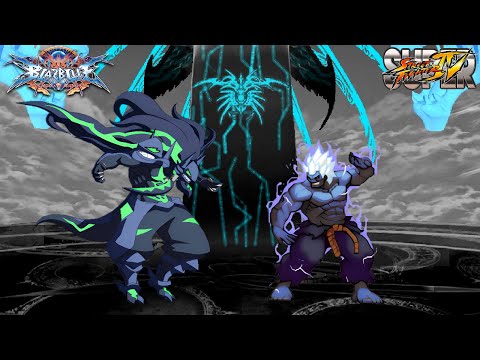 Oni Vs Susano'o - Street Fighter X BlazBlue - Epic Fight!