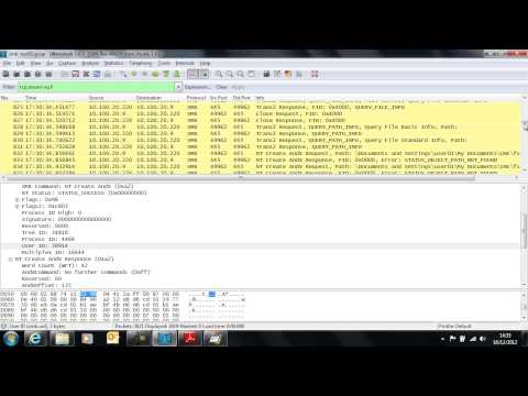 RPR NA01: Analysing fileserver performance using Wireshark and Excel - Part 1
